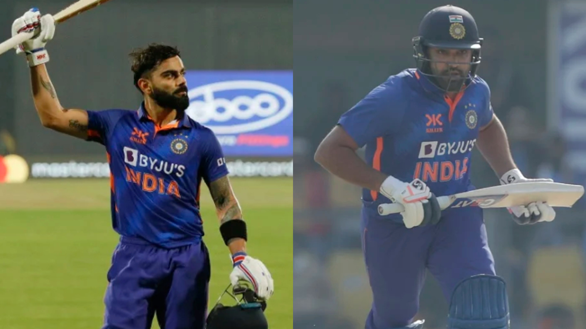 Virat Kohli and Rohit Sharma gain big in ODI rankings in the latest update of ICC players' rankings