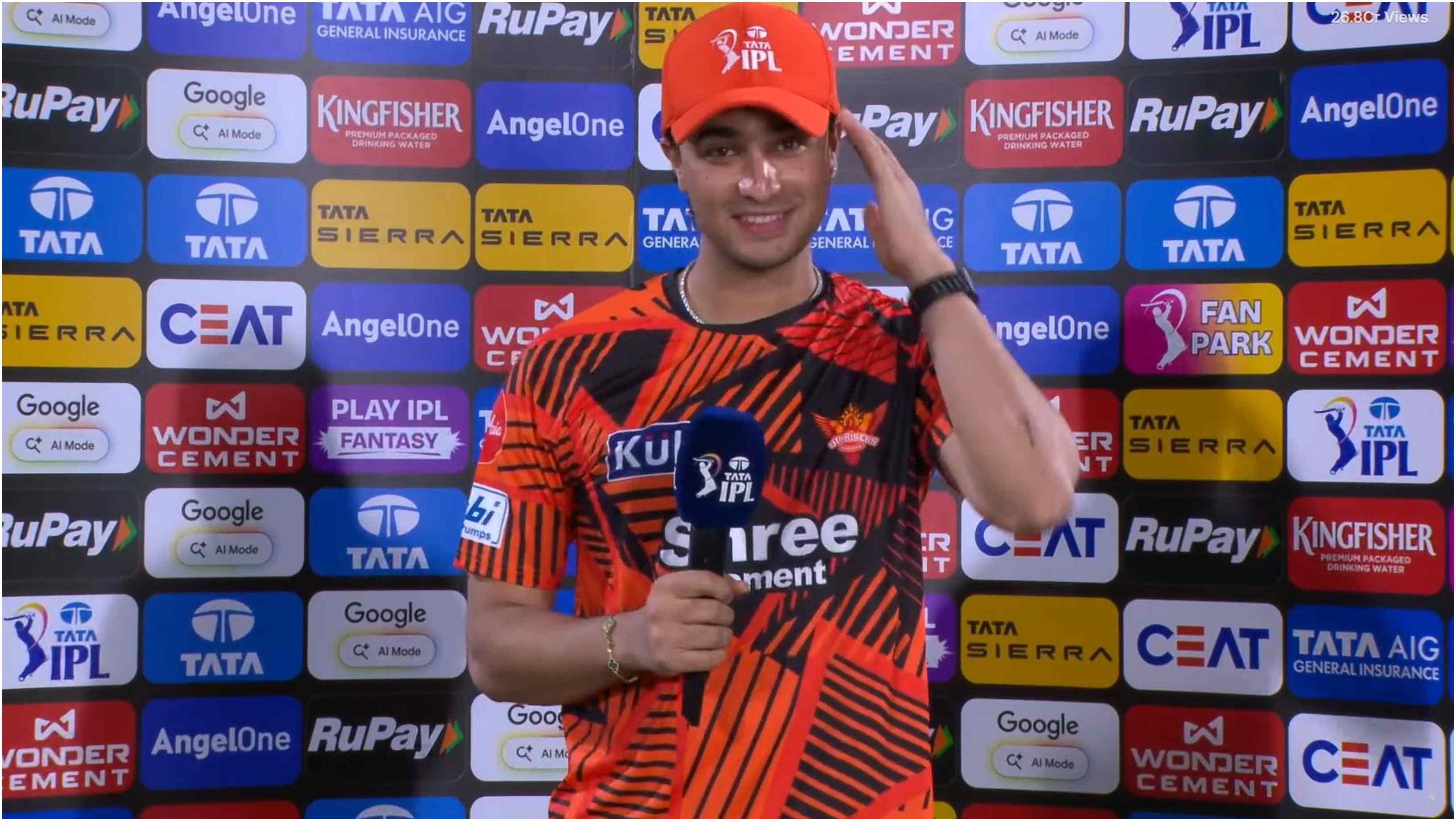 IPL 2026: “Great to be on the winning side,” says Abhishek Sharma after scripting SRH’s win over RR in a daunting chase