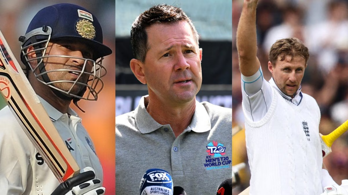 “Joe Root could do that”- Ricky Ponting on who can break Sachin Tendulkar’s record for most Test runs