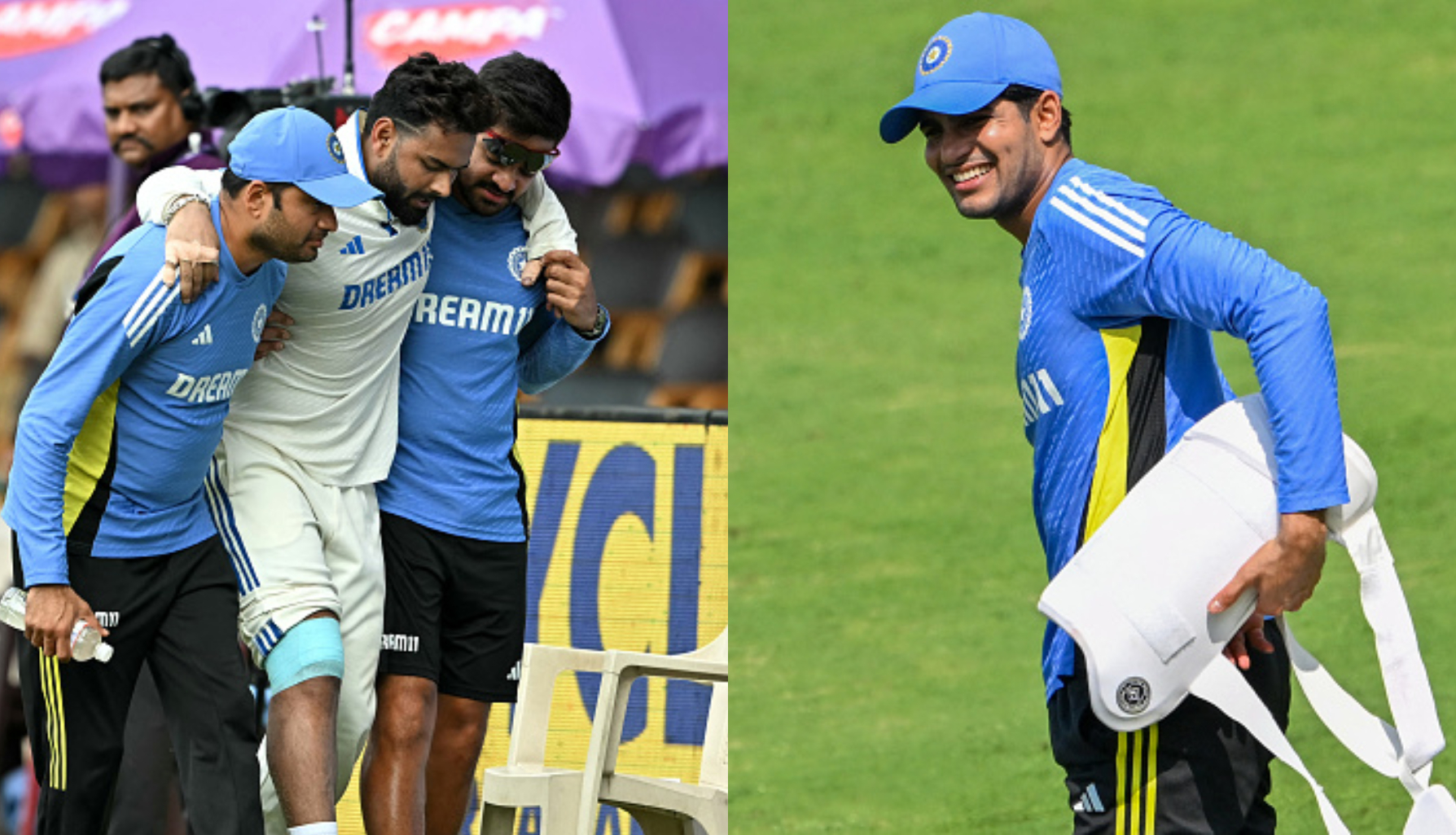 Rishabh Pant and Shubman Gill | Getty