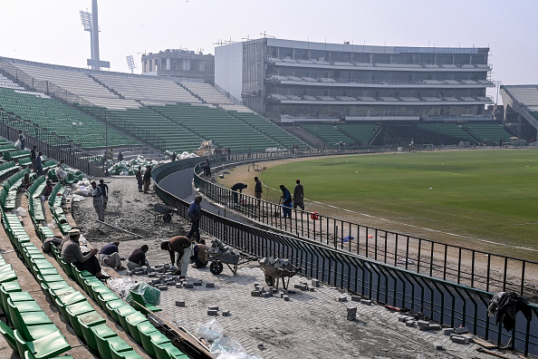 View of Lahore's renovated Gaddafi Stadium | Getty