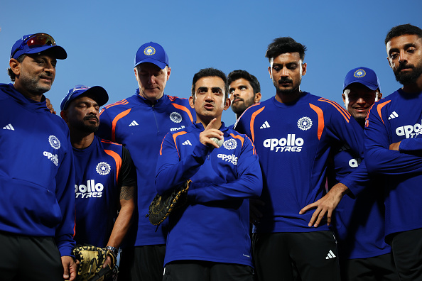 Gautam Gambhir and Indian team | Getty