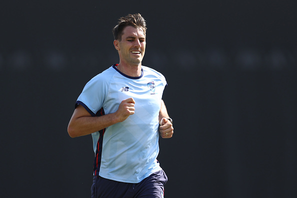 Pat Cummins trained and bowled in NSW nets | Getty
