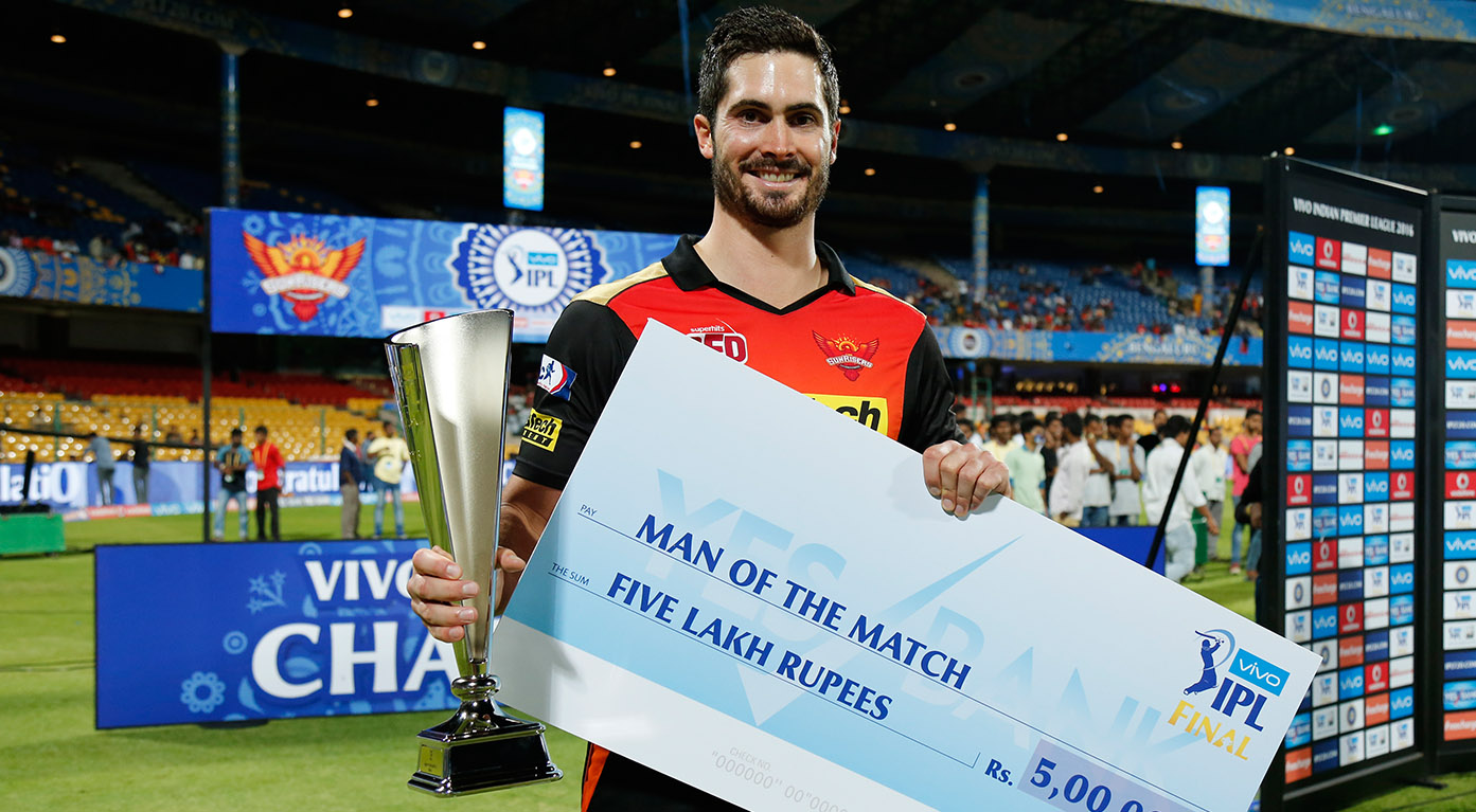 Ben Cutting was Man of the Match in 2016 IPL final for SRH | Twitter