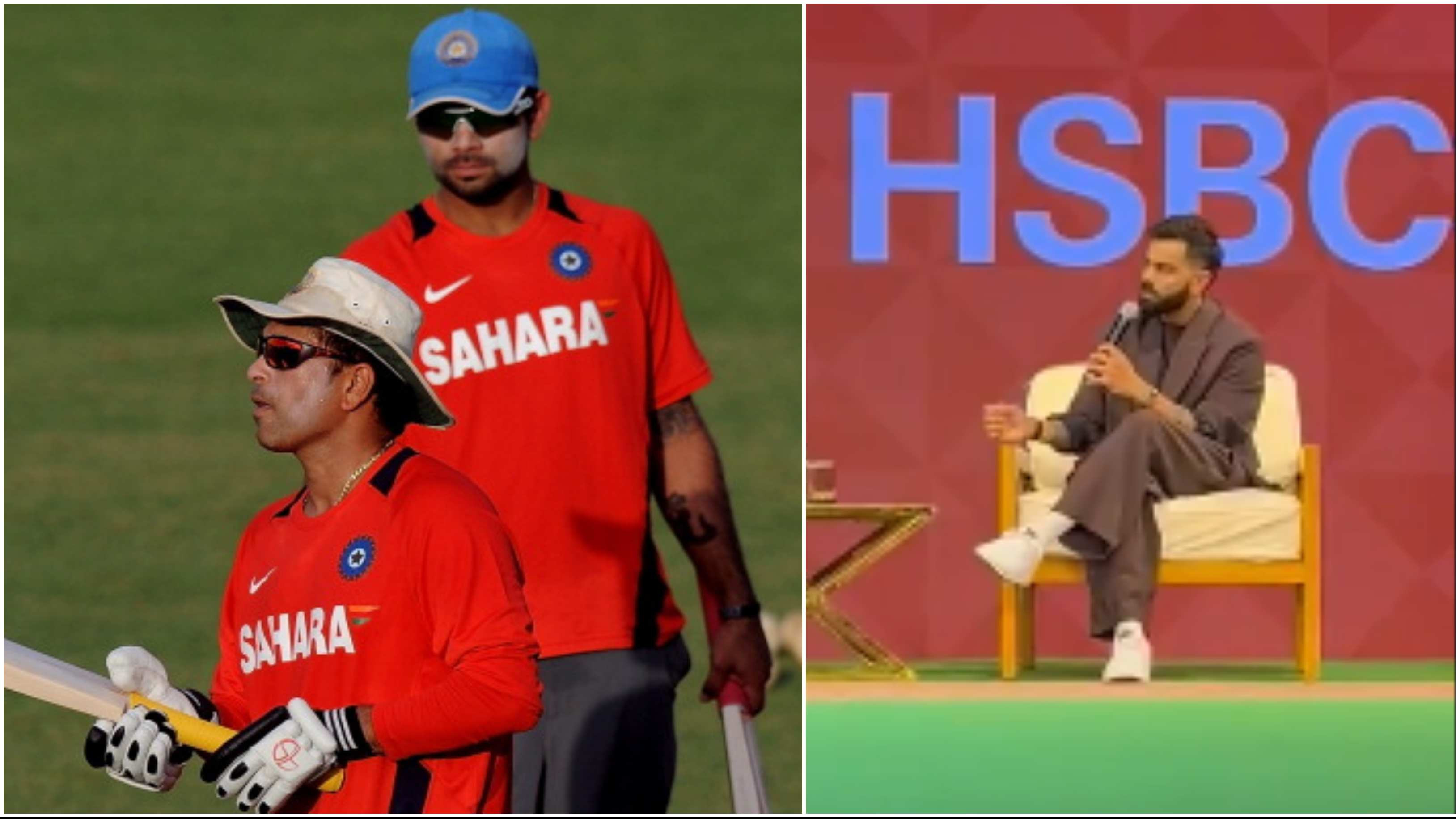 WATCH: “Main toh pairon me gir gaya,” Virat Kohli recalls hilarious prank related to his first interaction with Sachin Tendulkar