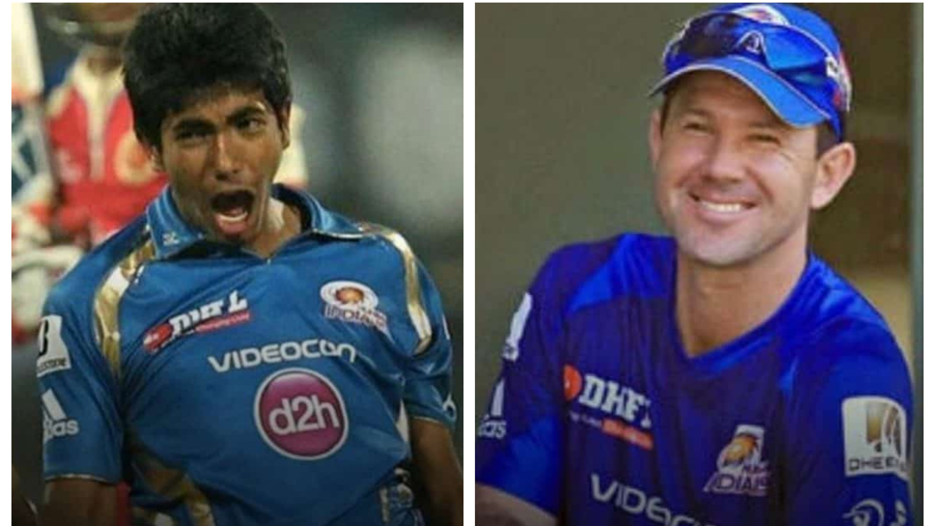 Jasprit Bumrah recalls getting Ricky Ponting out two or three times on his first call-up to MI camp