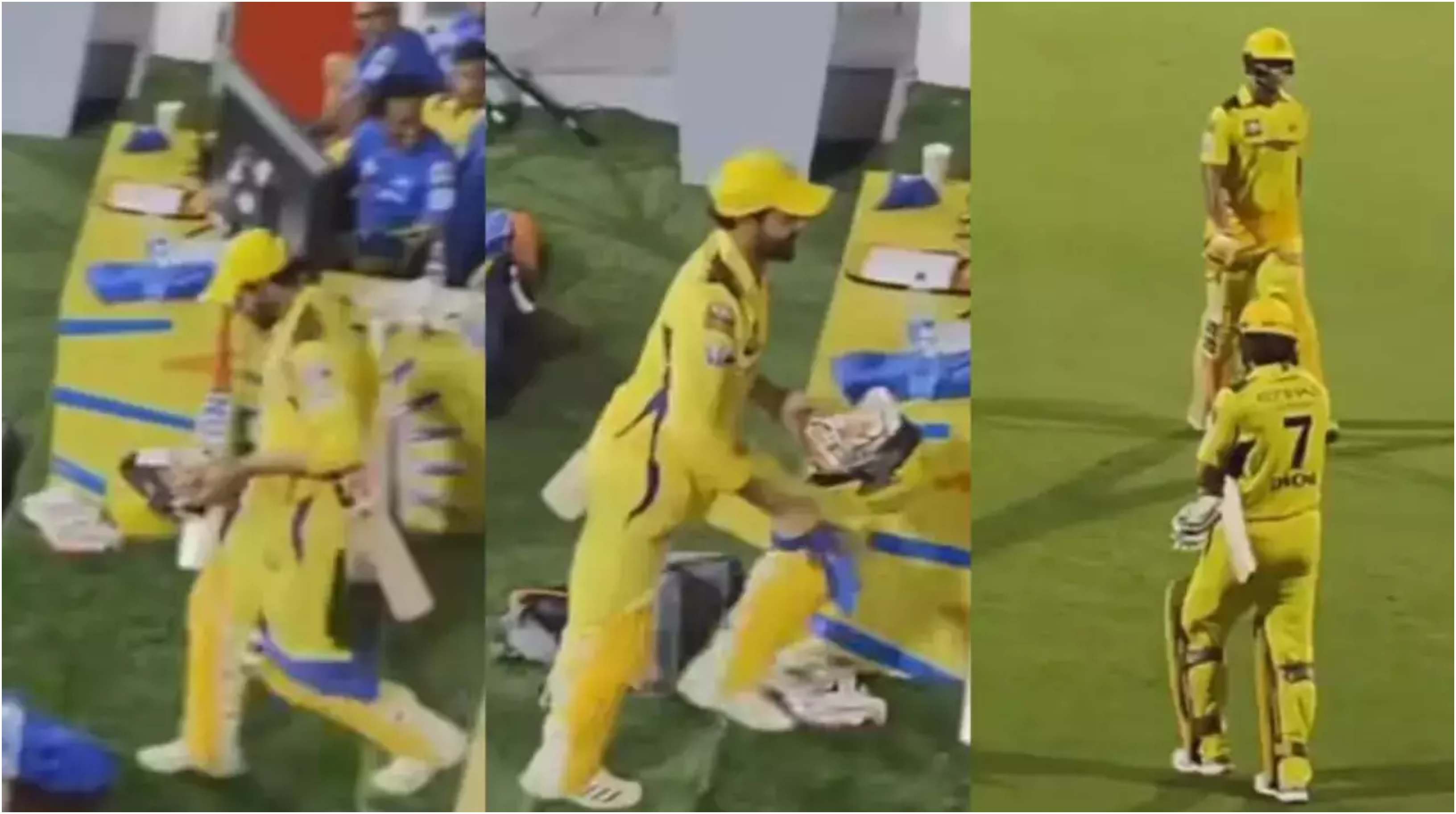 Ravindra Jadeja teased the Chennai fans | Screengrab