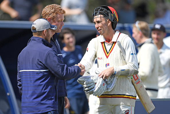 Finch with Cooper during a Shield match | Getty Images