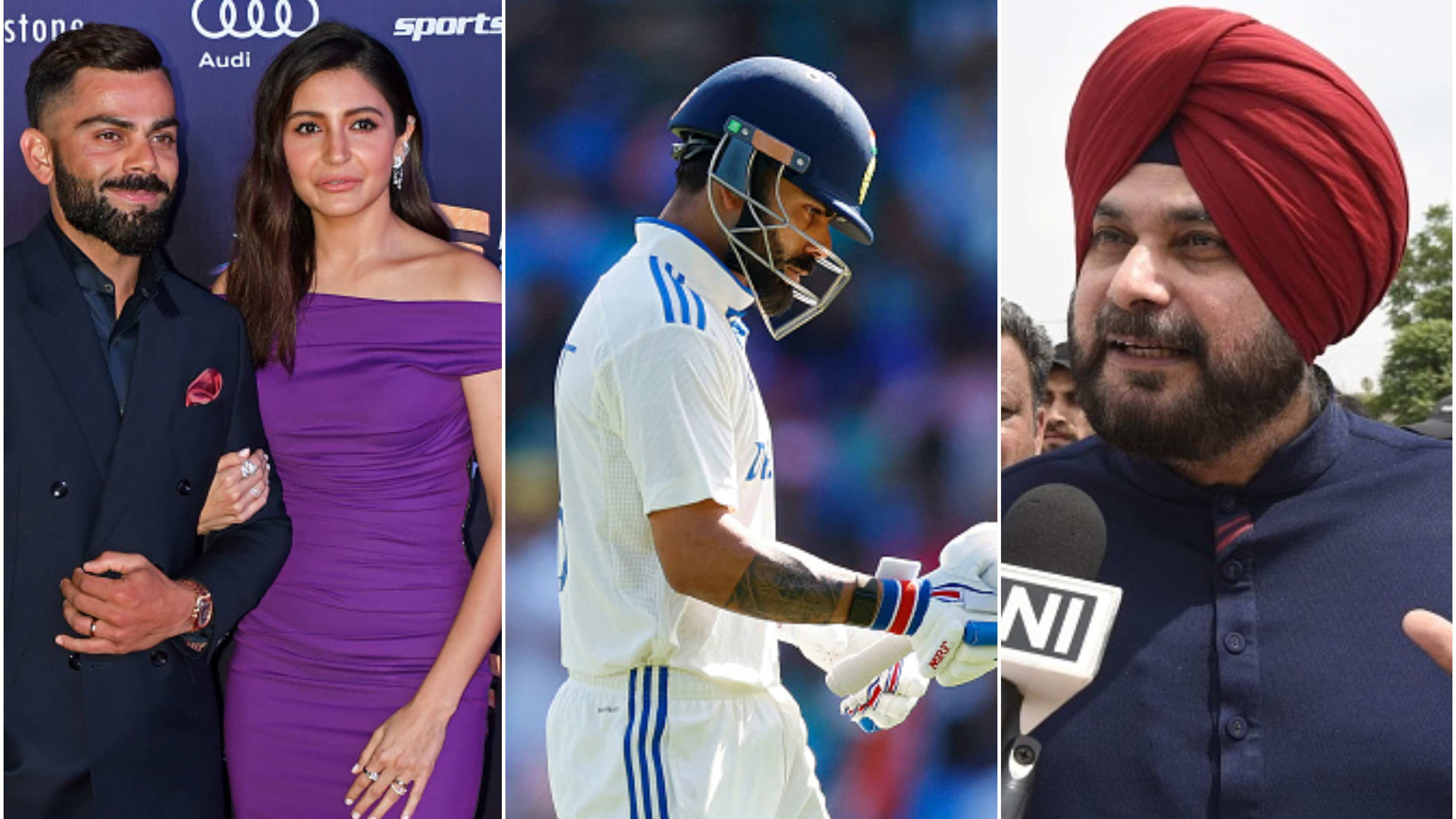 “Wife dragged in between,” Navjot Singh Sidhu slams Virat Kohli’s critics for trolling Anushka Sharma after BGT debacle