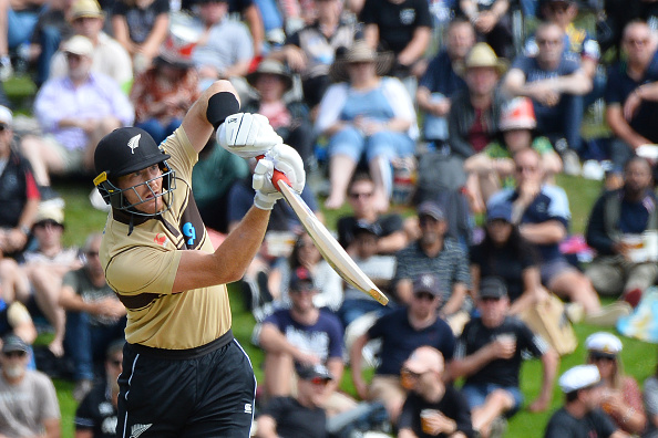 Martin Guptill hits 6 fours and 8 sixes  in the second T20I against Australia | Getty Images