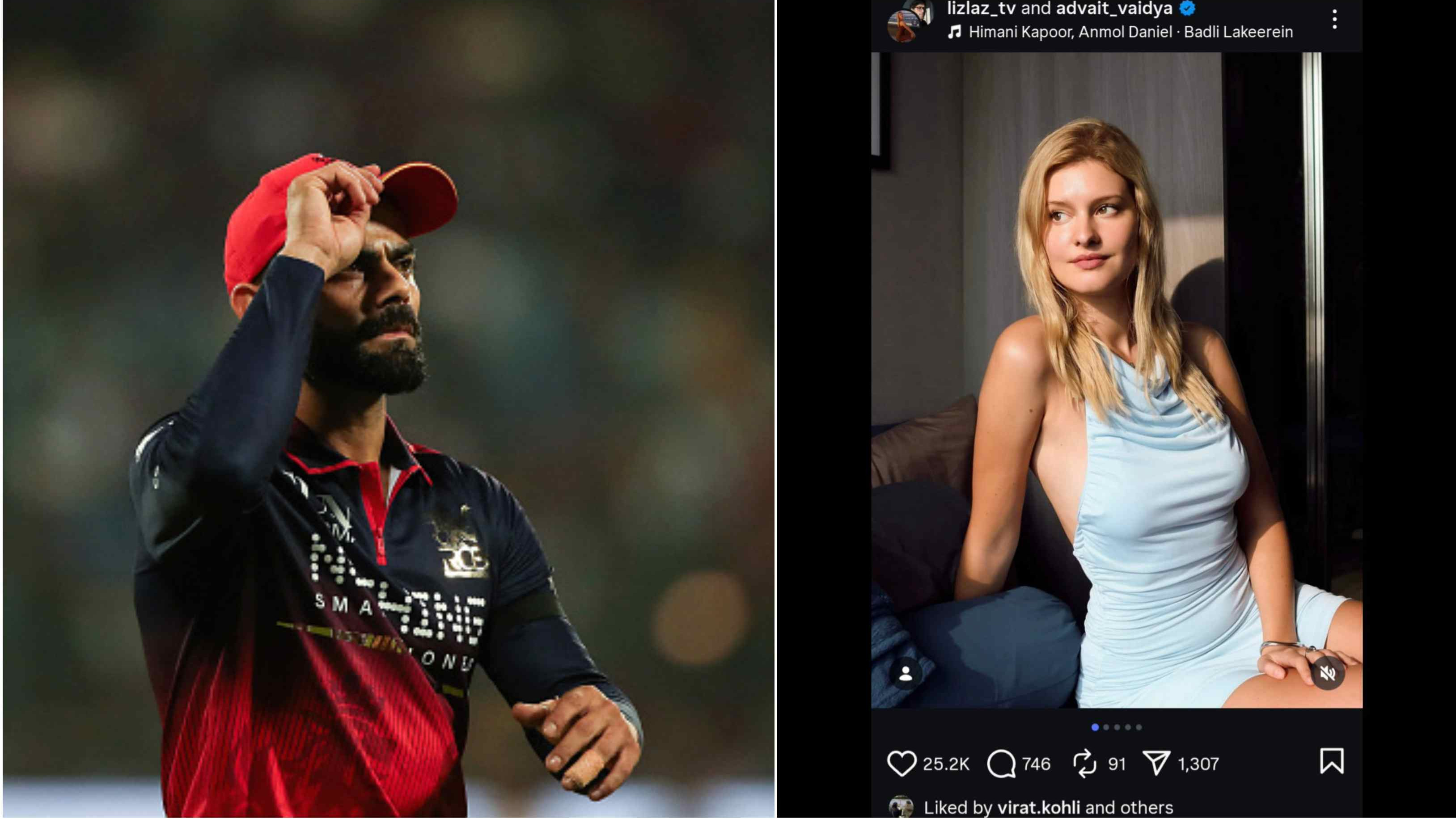 Virat Kohli ‘likes’ South African model LizLaz’s photo on Instagram; ‘Algorithm’ memes return