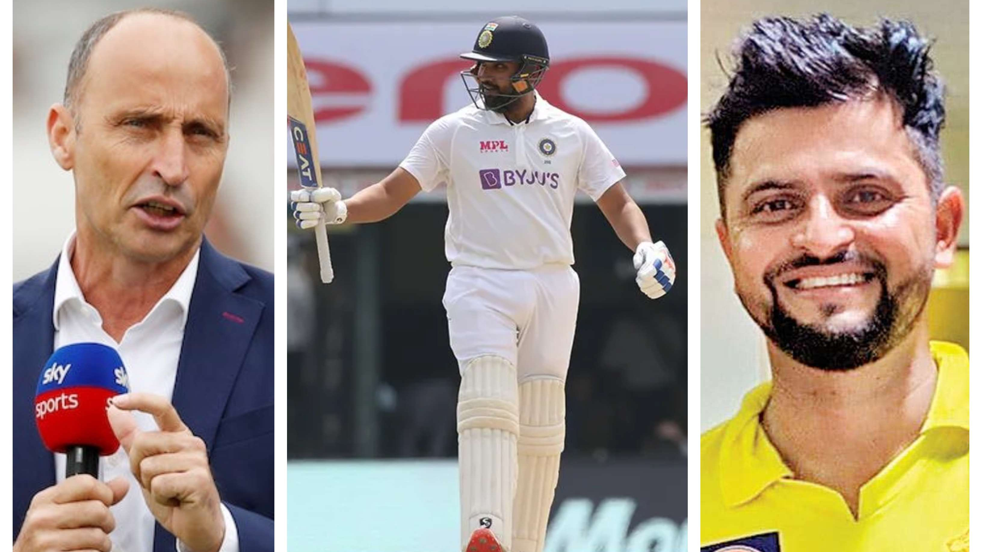 IND v ENG 2021: Cricket fraternity lauds Rohit Sharma as he slams his 7th Test ton on Day 1 at Chepauk