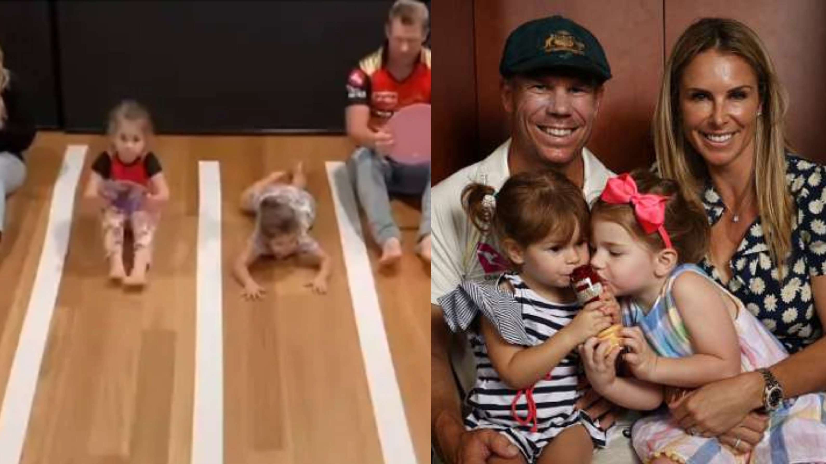 WATCH - David Warner and family participate in a unique 