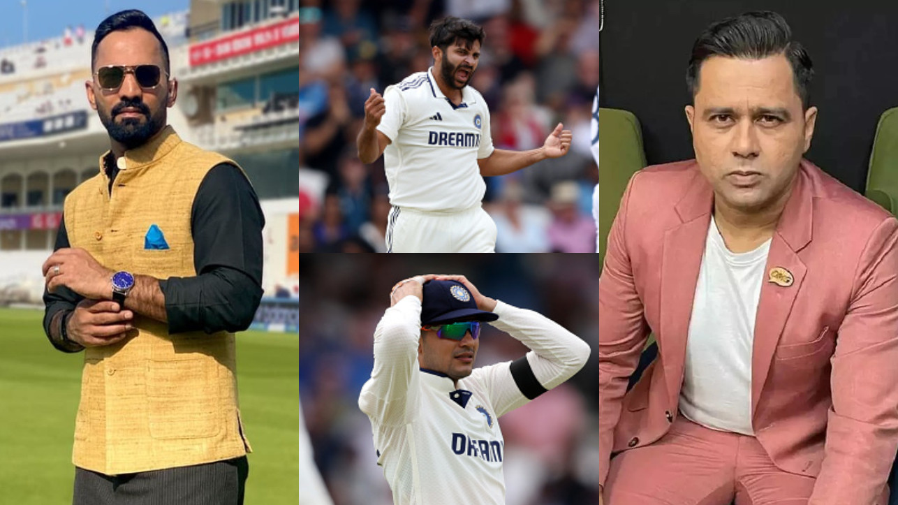 ENG v IND 2025: Shubman Gill and India questioned on Shardul Thakur’s selection by Dinesh Karthik and Aakash Chopra