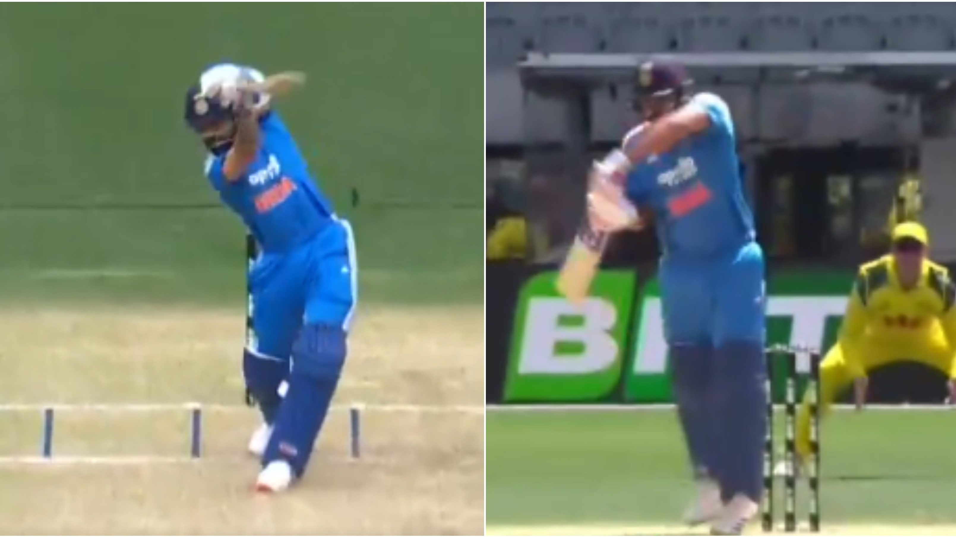 AUS v IND 2025: WATCH – Virat Kohli bags first ODI duck in Australia; Rohit Sharma perishes for 8 runs in series opener