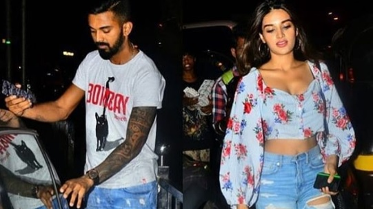 Nidhhi Agerwal and KL Rahul were spotted on a dinner date | You Tube screen grab 
