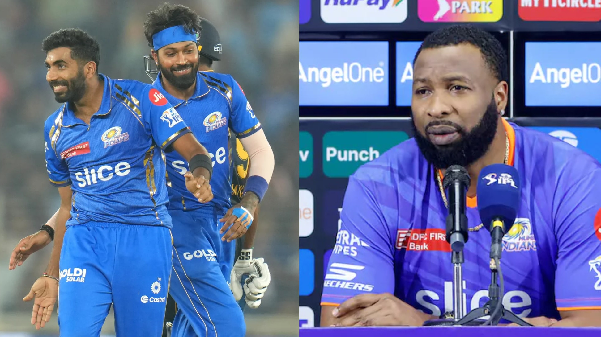 IPL 2024: ‘Hardik opening the bowling instead of Bumrah a collective decision’- Kieron Pollard on MI’s loss to GT