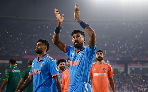 Hardik Pandya and Rohit Sharma | Getty Images