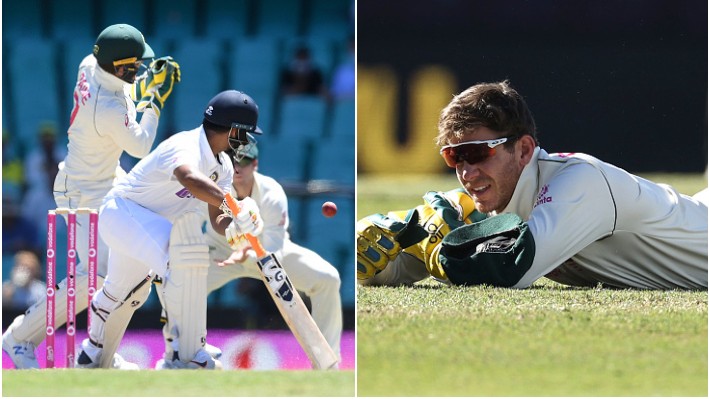 AUS v IND 2020-21: Tim Paine drops three catches on crucial day 5; gets roasted on Twitter