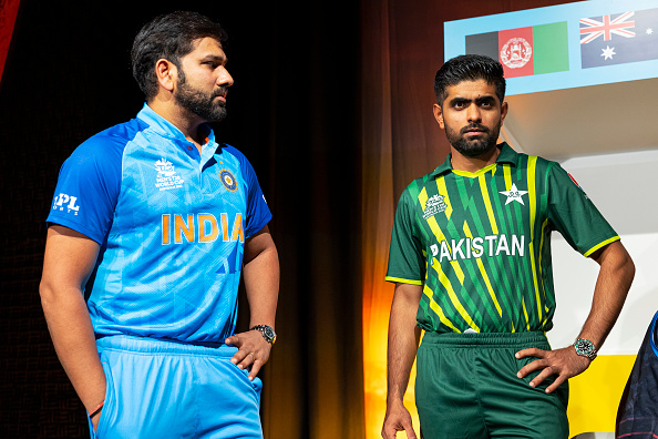 Rohit Sharma and Babar Azam | Getty