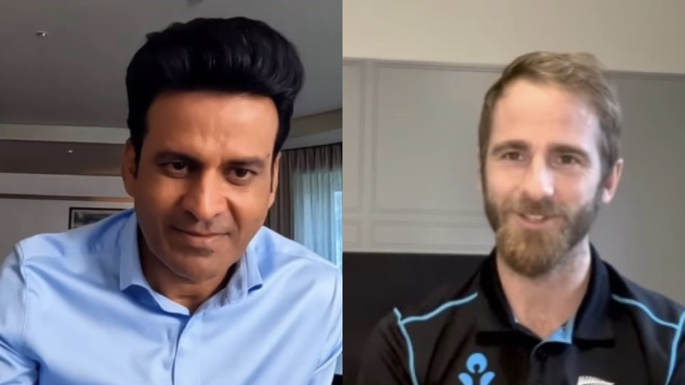 WATCH- Kane Williamson reveals his favorite Amazon Prime show while talking to Manoj Bajpayee