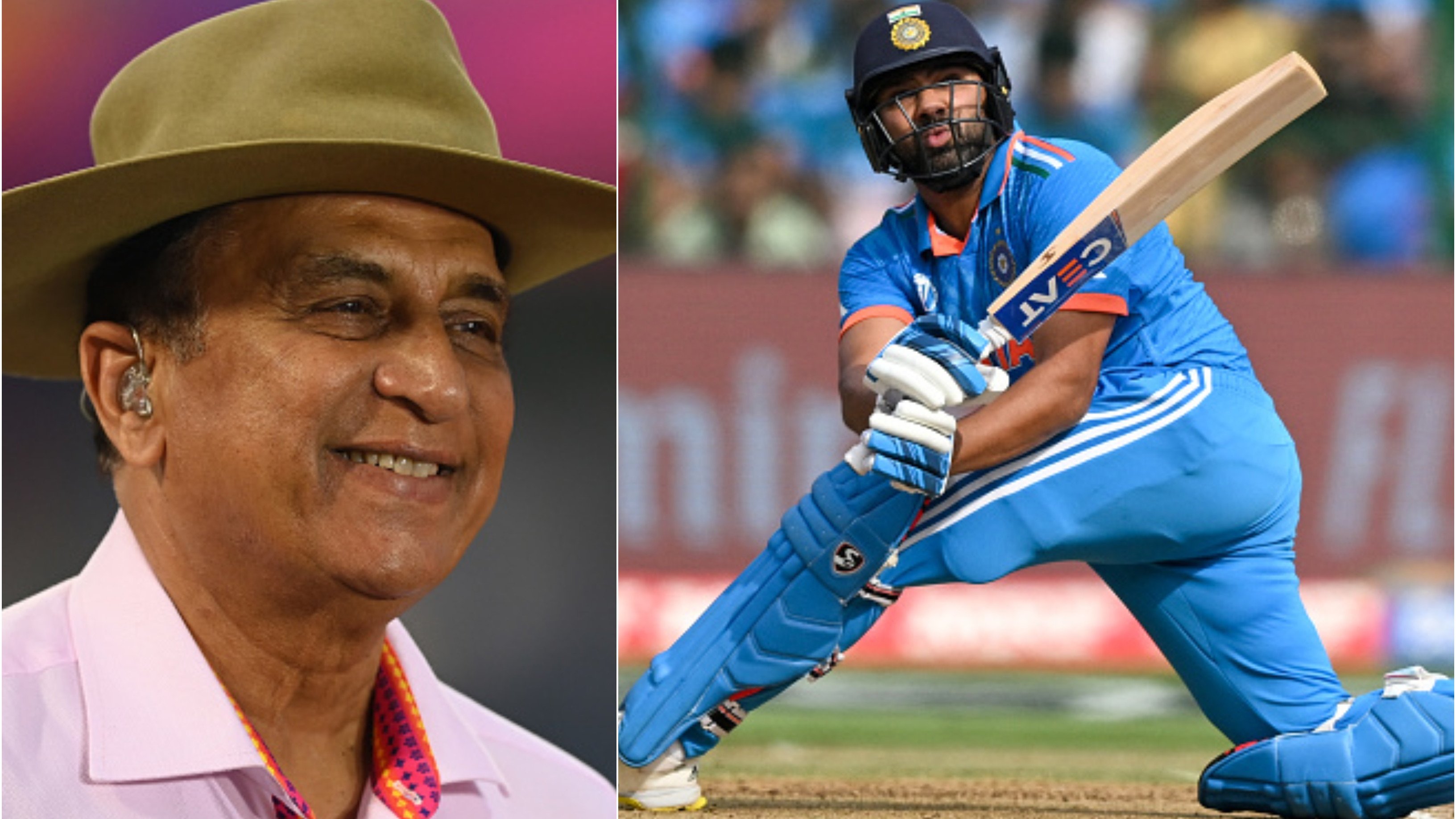 CWC 2023: “He hasn’t been bothered about personal milestones,” Gavaskar says Rohit won’t change his approach for semi-final