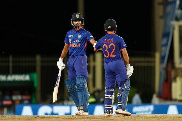 Sheyas Iyer and Ishan Kishan's partnership took India over the line in the 2nd ODI on Sunday | Getty