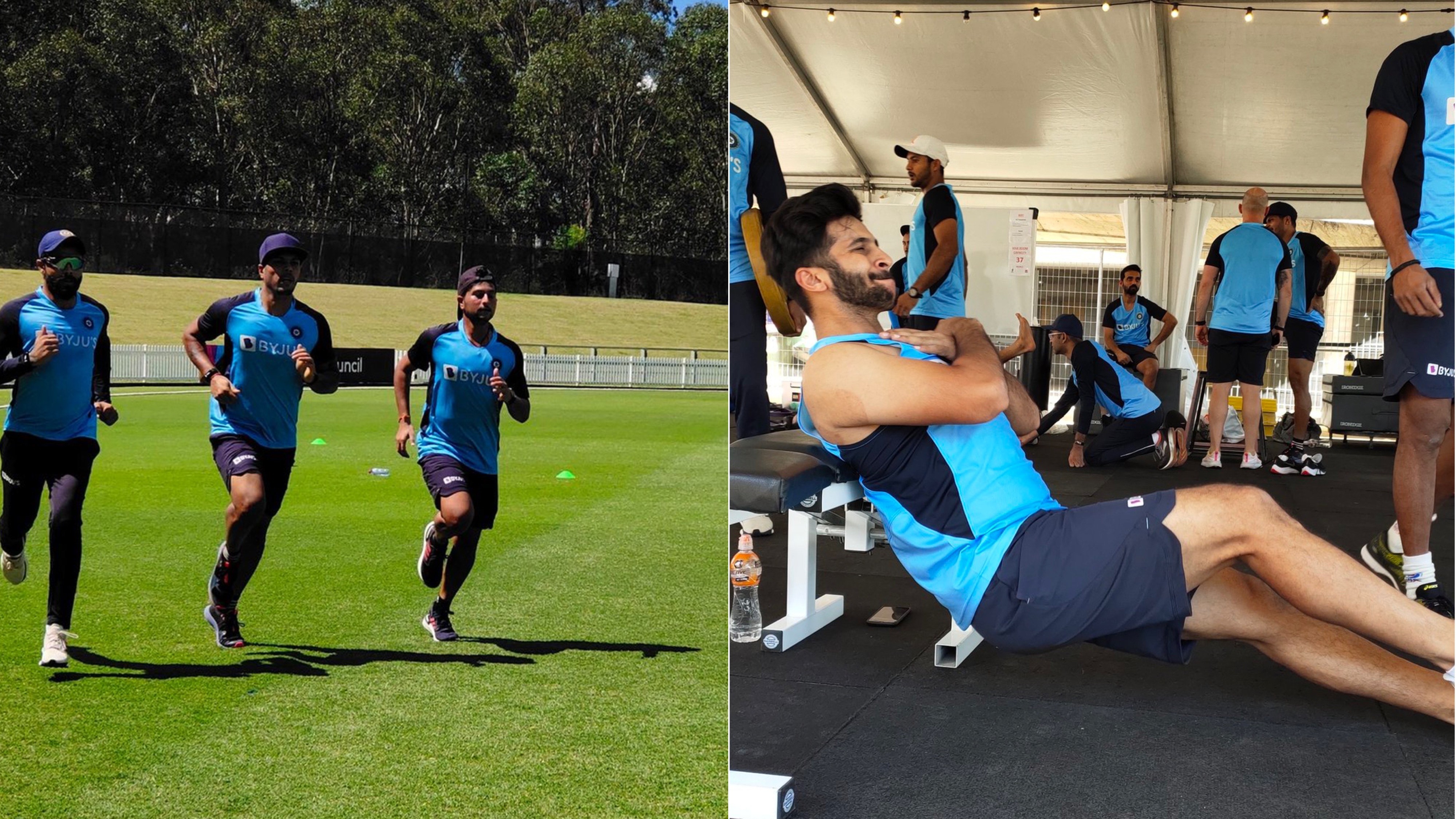 AUS v IND 2020-21: Team India back at work with light training session in Sydney