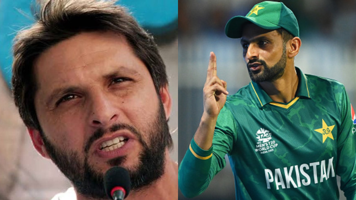 T20 World Cup 2022: “He should have waited,” Shahid Afridi reacts to Shoaib Malik's controversial tweet
