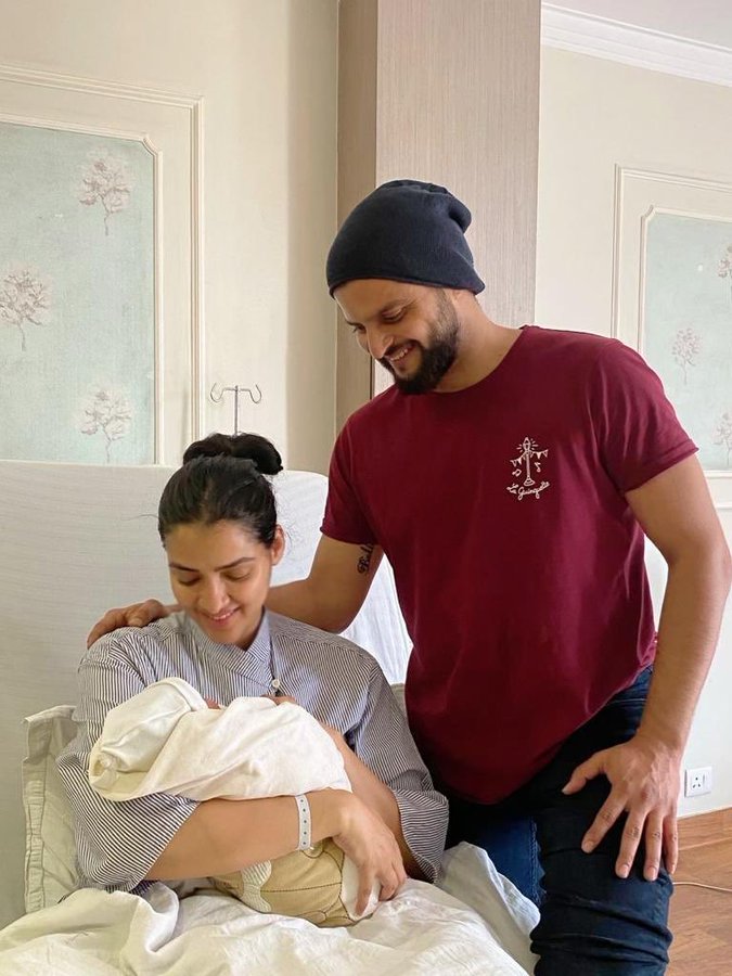 Raina was blessed with a second child, a boy, after daughter Gracia | Twitter