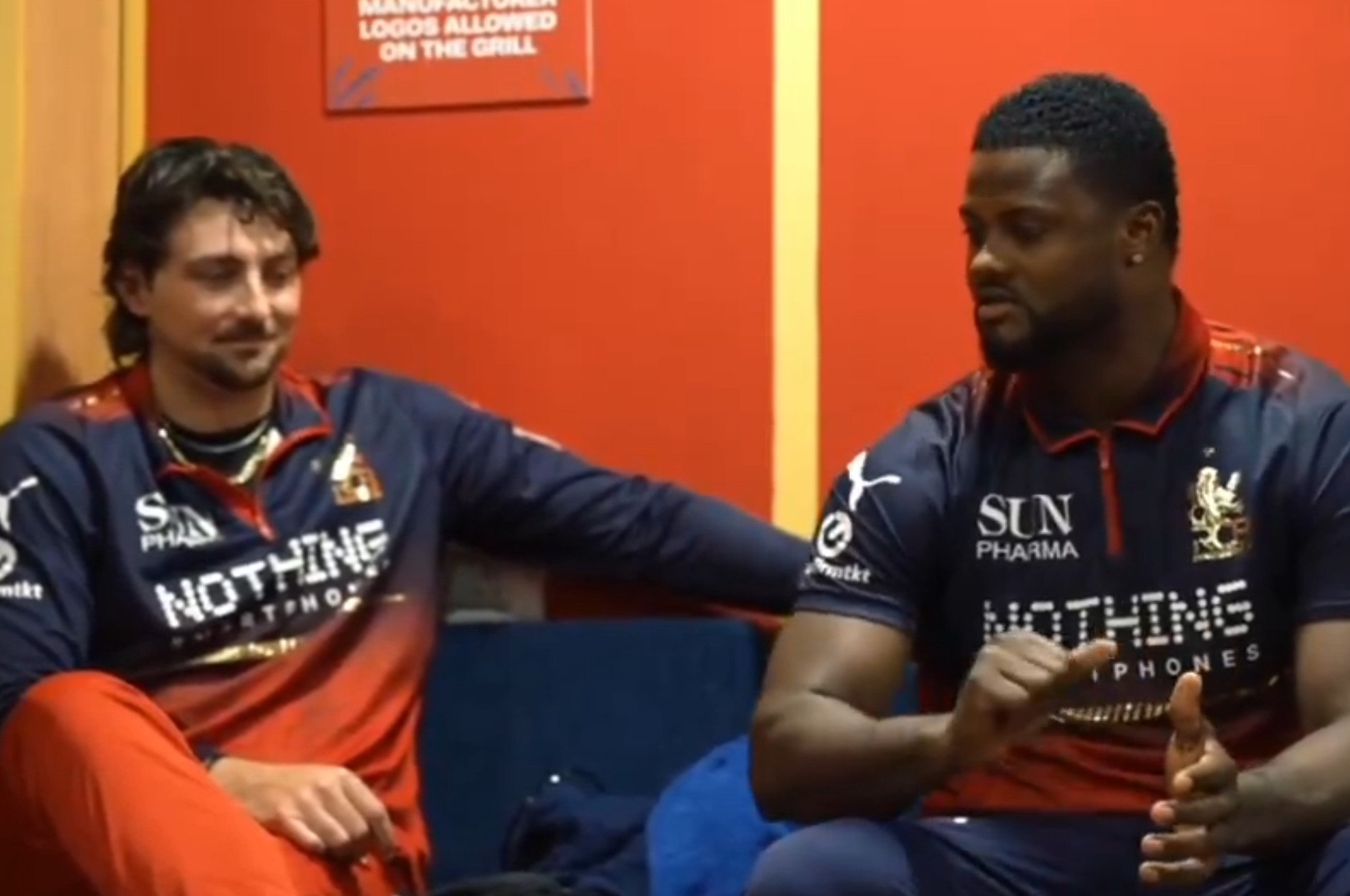 Shepherd's gesture to describe David's innings left everyone in RCB dressing room laughing | X