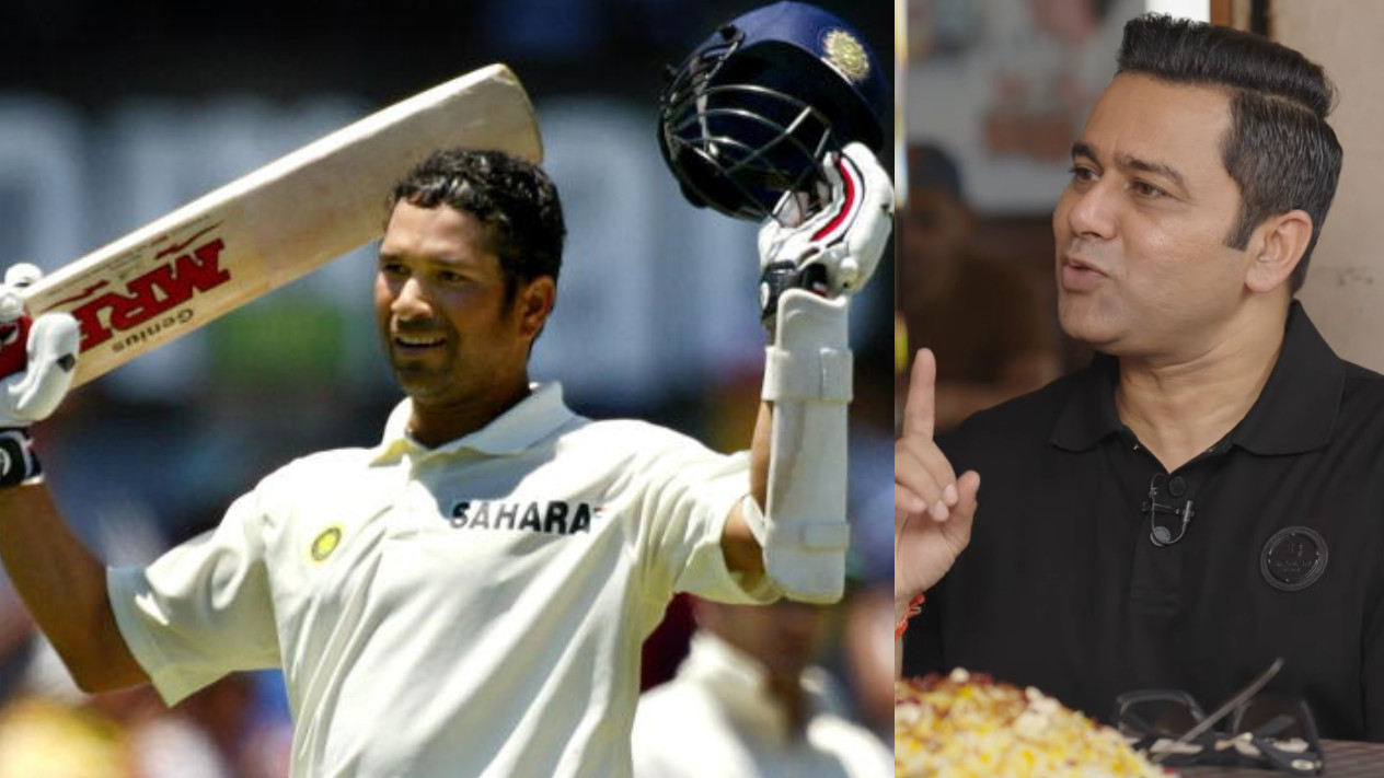 “He had to borrow someone's”- Aakash Chopra reveals Sachin Tendulkar made 241* in SCG in 2004 wearing his abdominal guard