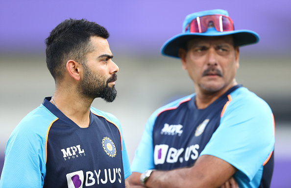 Virat Kohli and Ravi Shastri | Getty Images 