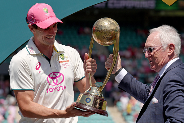 Only Allan Border was invited to present the trophy | Getty