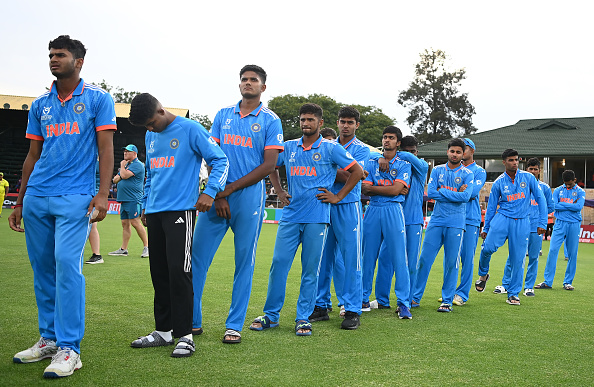 The Indian U-19 team was outplayed in the final | Getty