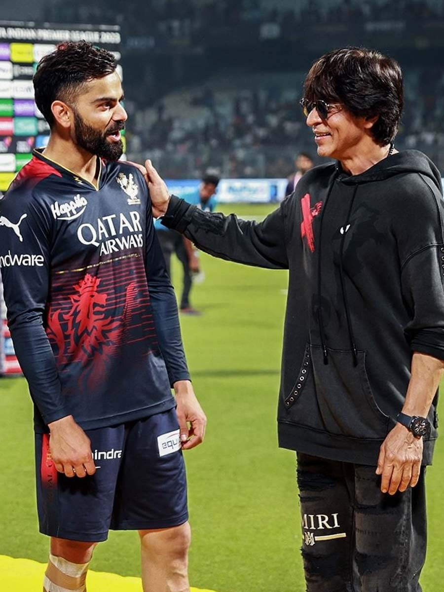 Virat Kohli with Shah Rukh Khan | RCB X