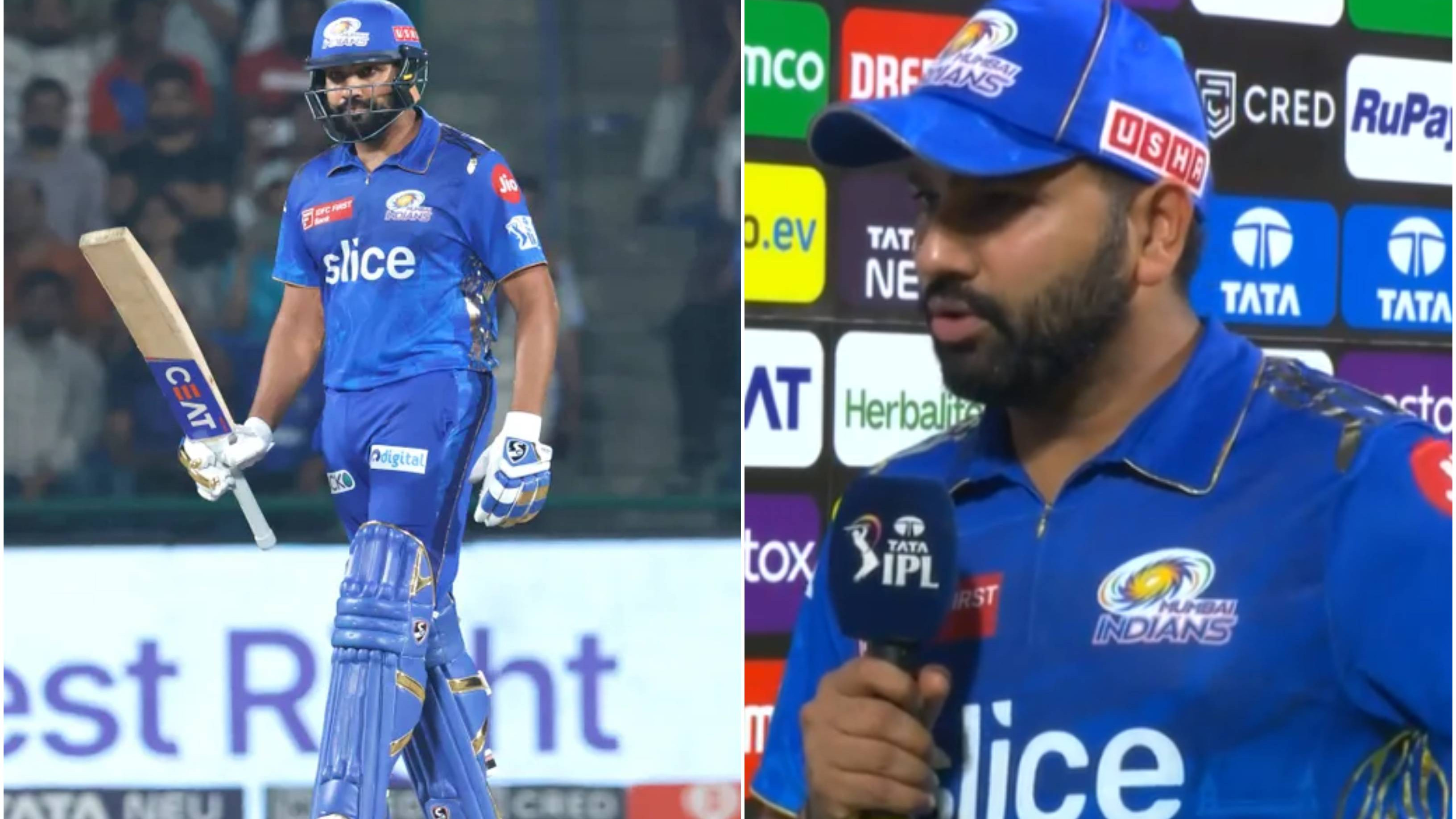 IPL 2023: “I needed to make full use of powerplay,” says Rohit Sharma after scripting MI’s first win in IPL 16 over DC