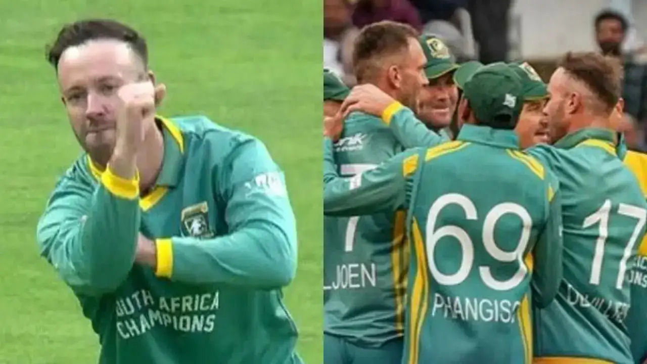 AB de Villiers' brilliance in field helped South Africa reach WCL final | X