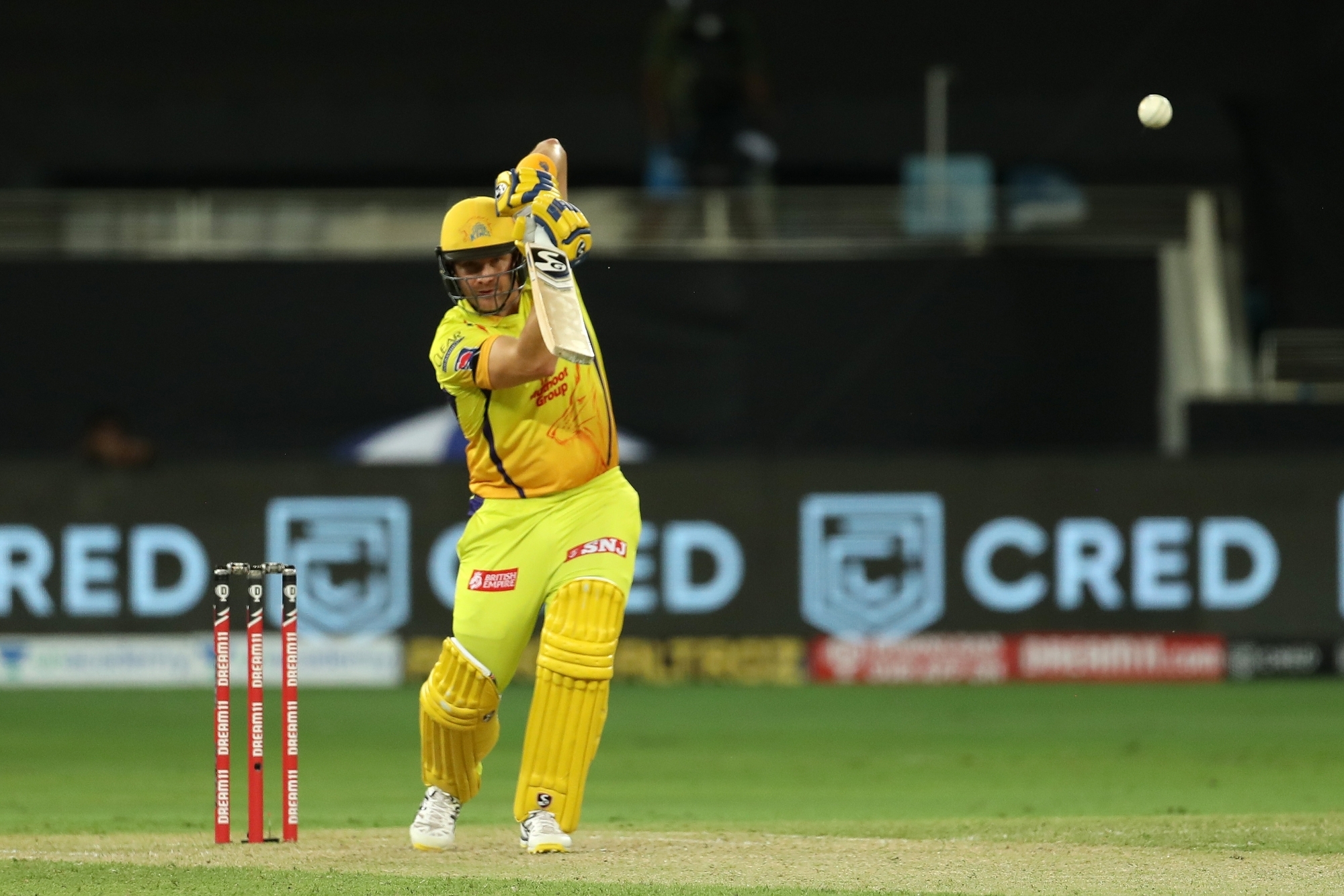 Shane Watson scored 83* runs against KXIP in Dubai (Photo - IANS) 