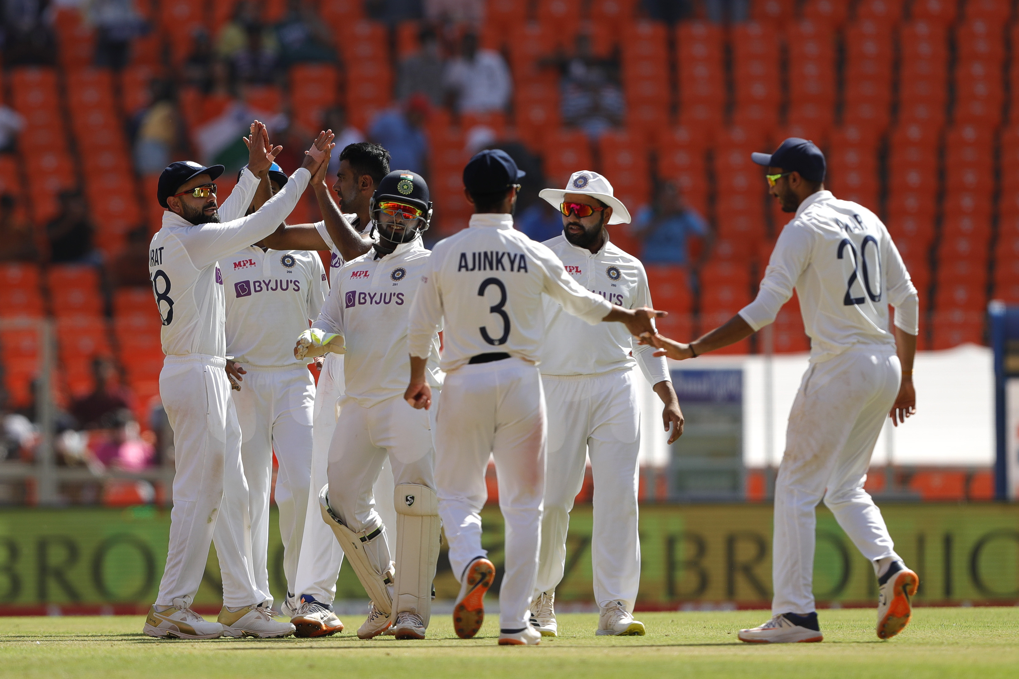 India bowled out England for a paltry 205 | BCCI