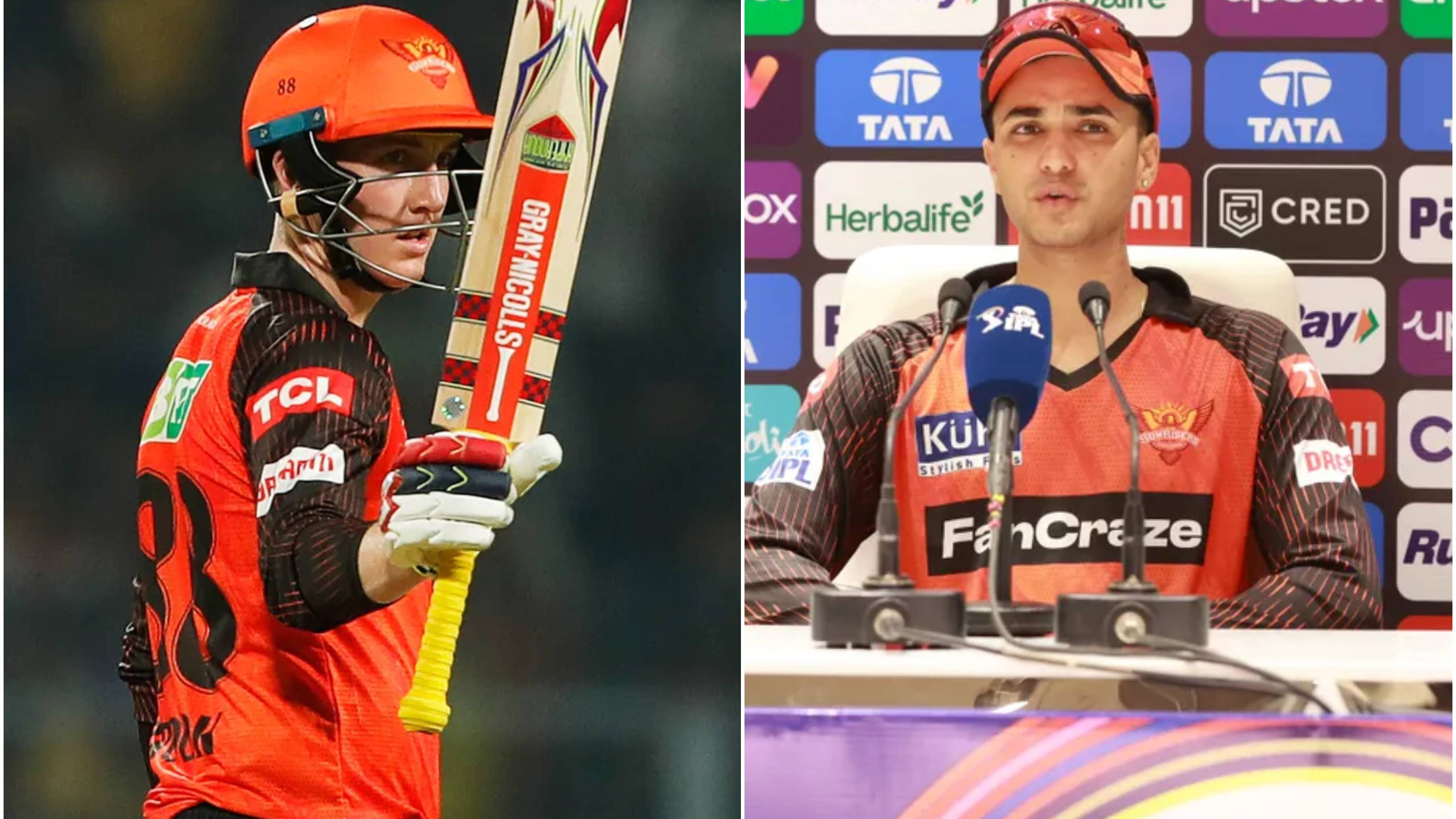 IPL 2023: “He just reacts to the ball and plays his natural game,” Abhishek Sharma hails Harry Brook for his maiden IPL ton 