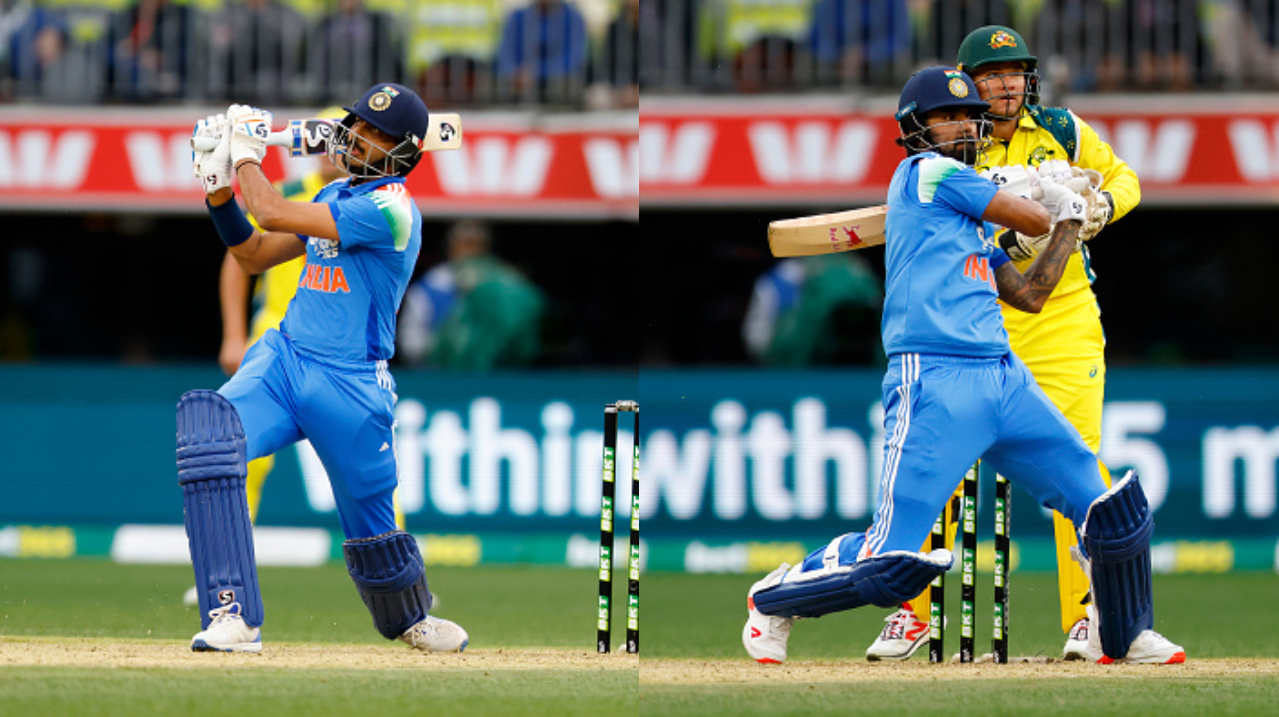 Axar Patel and KL Rahul | Getty