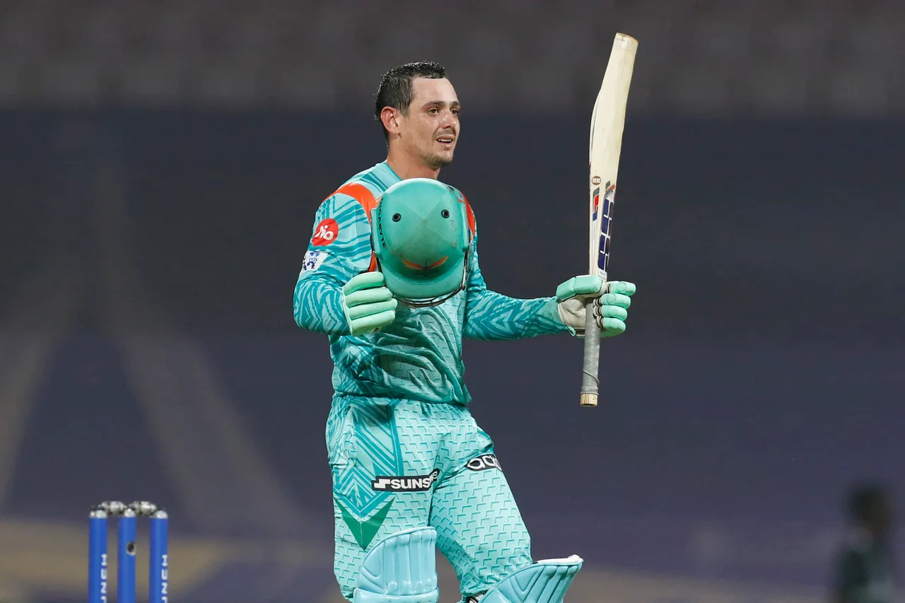 De Kock's 140* is the 3rd best individual score in IPL history, his highest IPL and T20 score | BCCI-IPL