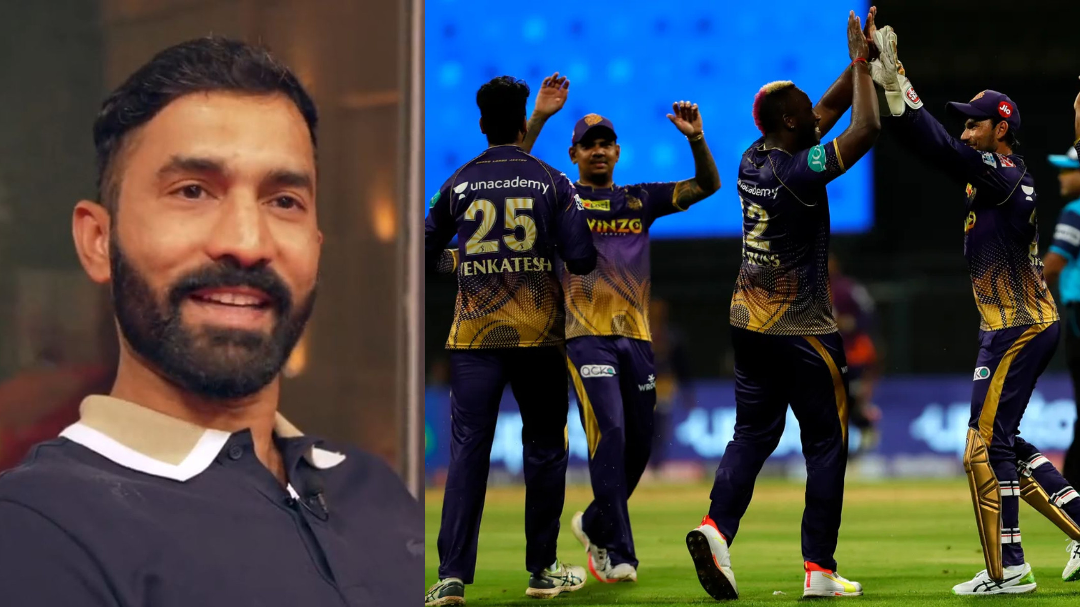 IPL 2022: WATCH- Dinesh Karthik reveals he has given info to RCB about his two former KKR teammates