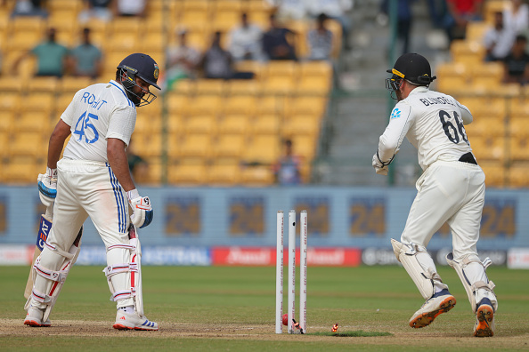 Rohit Sharma made a brilliant 52 with 8 fours and 1 six to his name | Getty