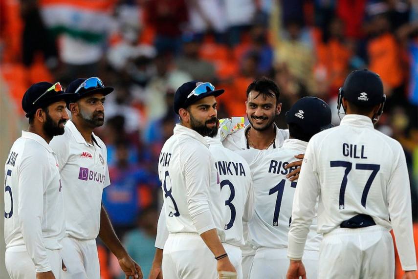 Akshar Patel's 11 wickets helped India win the 3rd Test by 10 wickets | BCCI