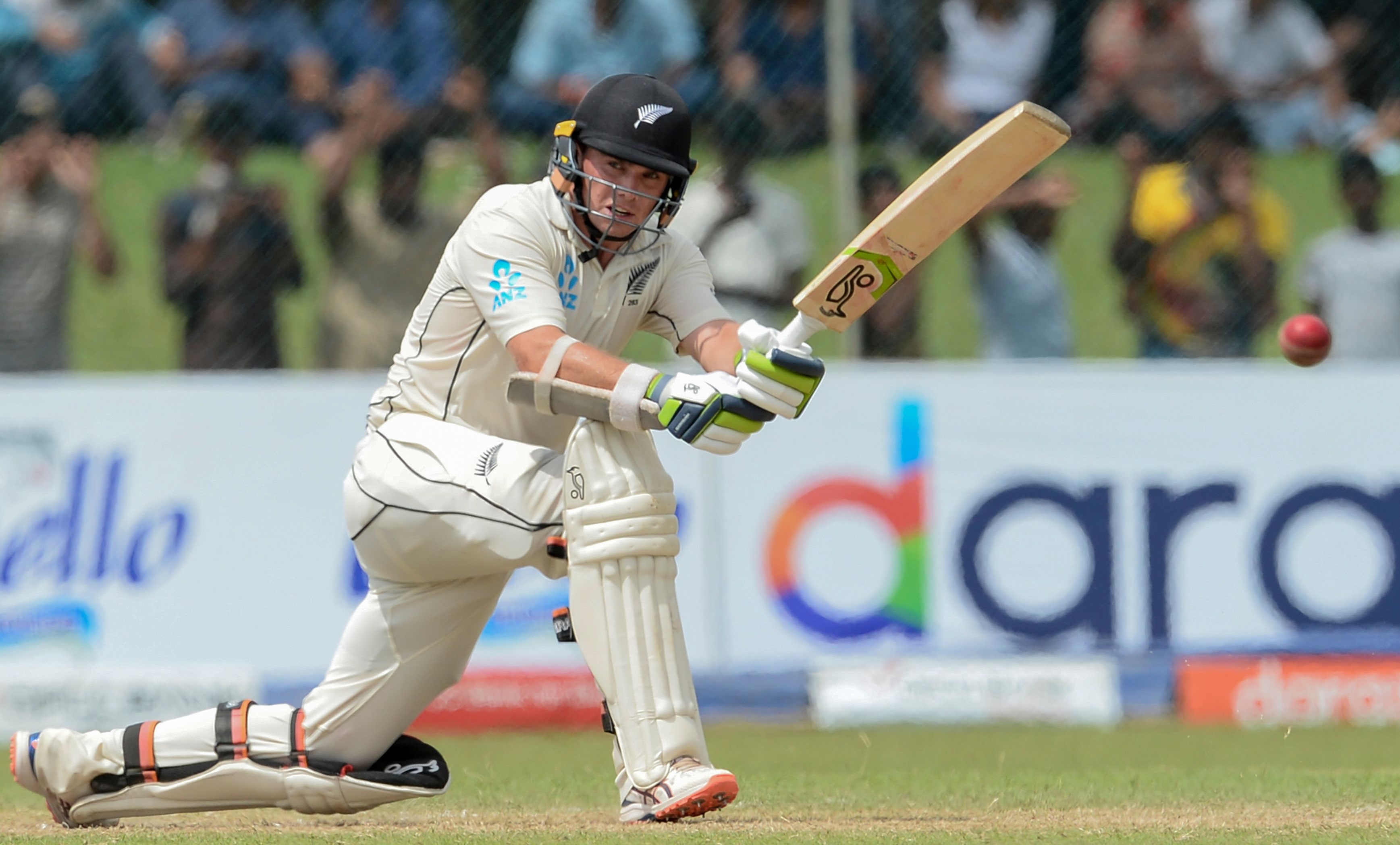 Tom Latham scored a valiant century against SL in Colombo Test