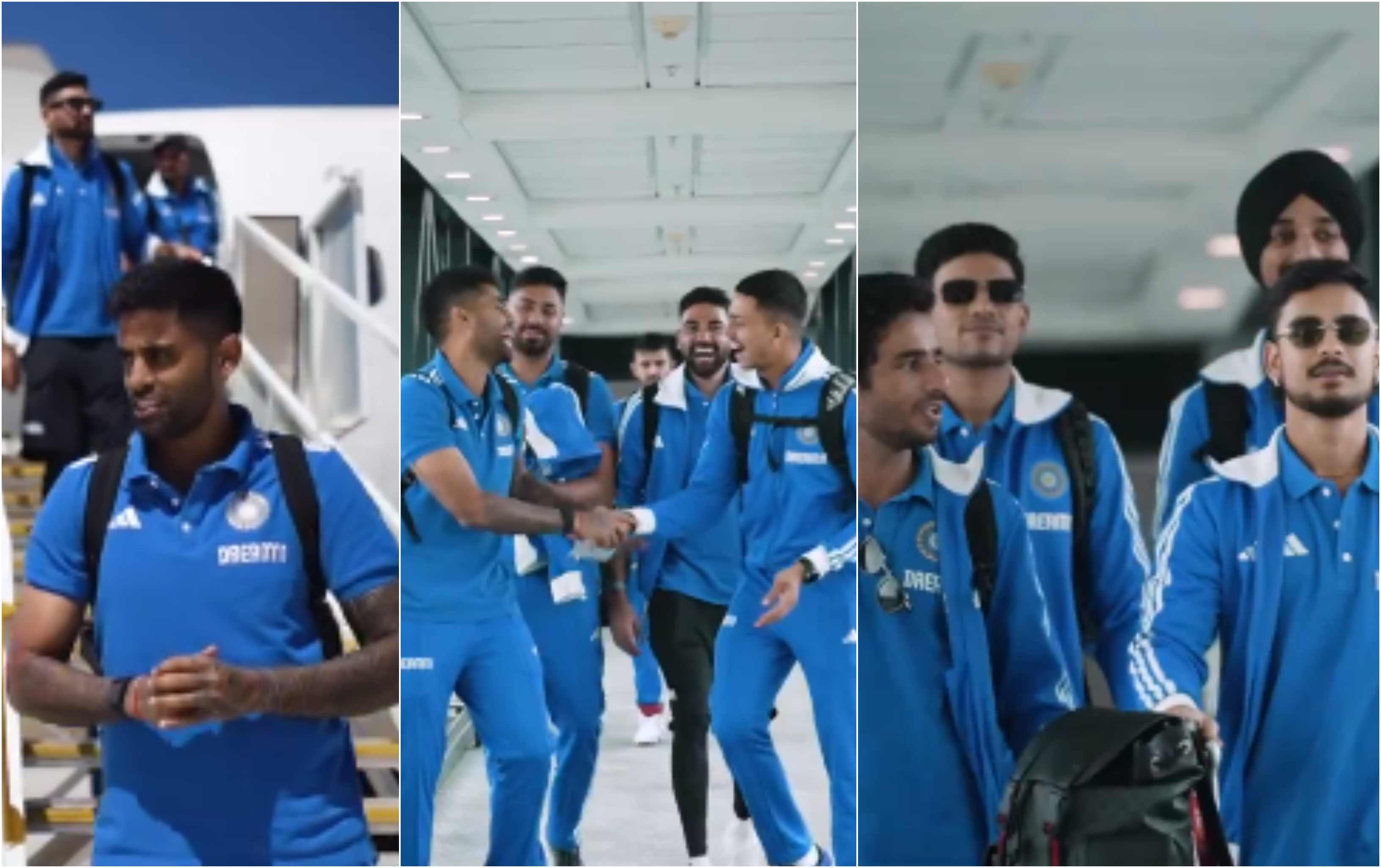 Team India have arriveed in Gqeberha for the second T20I | BCCI
