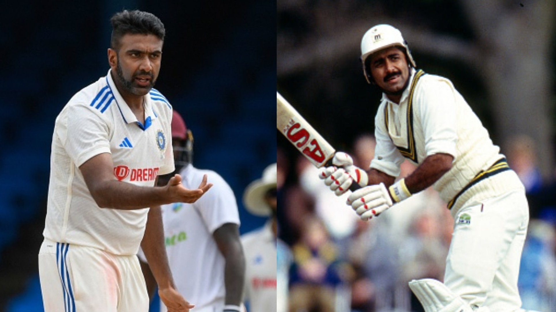 R Ashwin gives verdict on a poll on how Javed Miandad would’ve fared against him