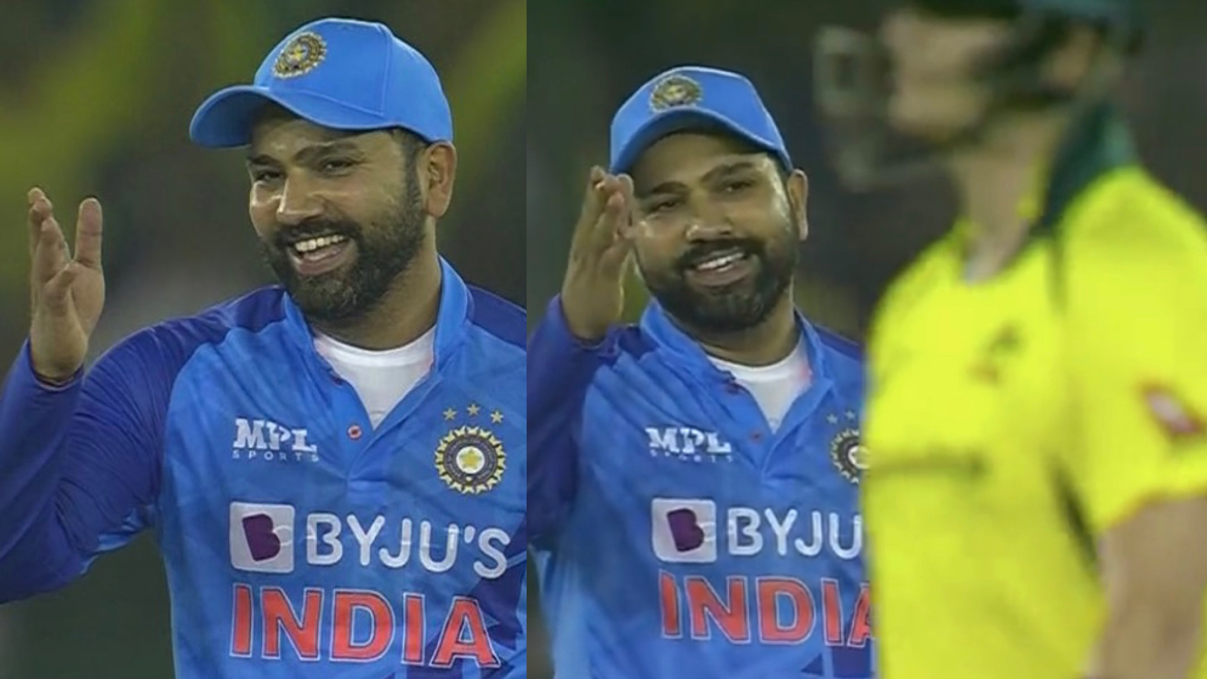 IND v AUS 2022: WATCH- Rohit Sharma’s savage reaction after Steve Smith hangs about despite given out